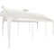 Impact Canopy 10 FT 8In x 20 FT  Carport Top with Leg Skirts, White, 180g 070111020 - alternate 3
